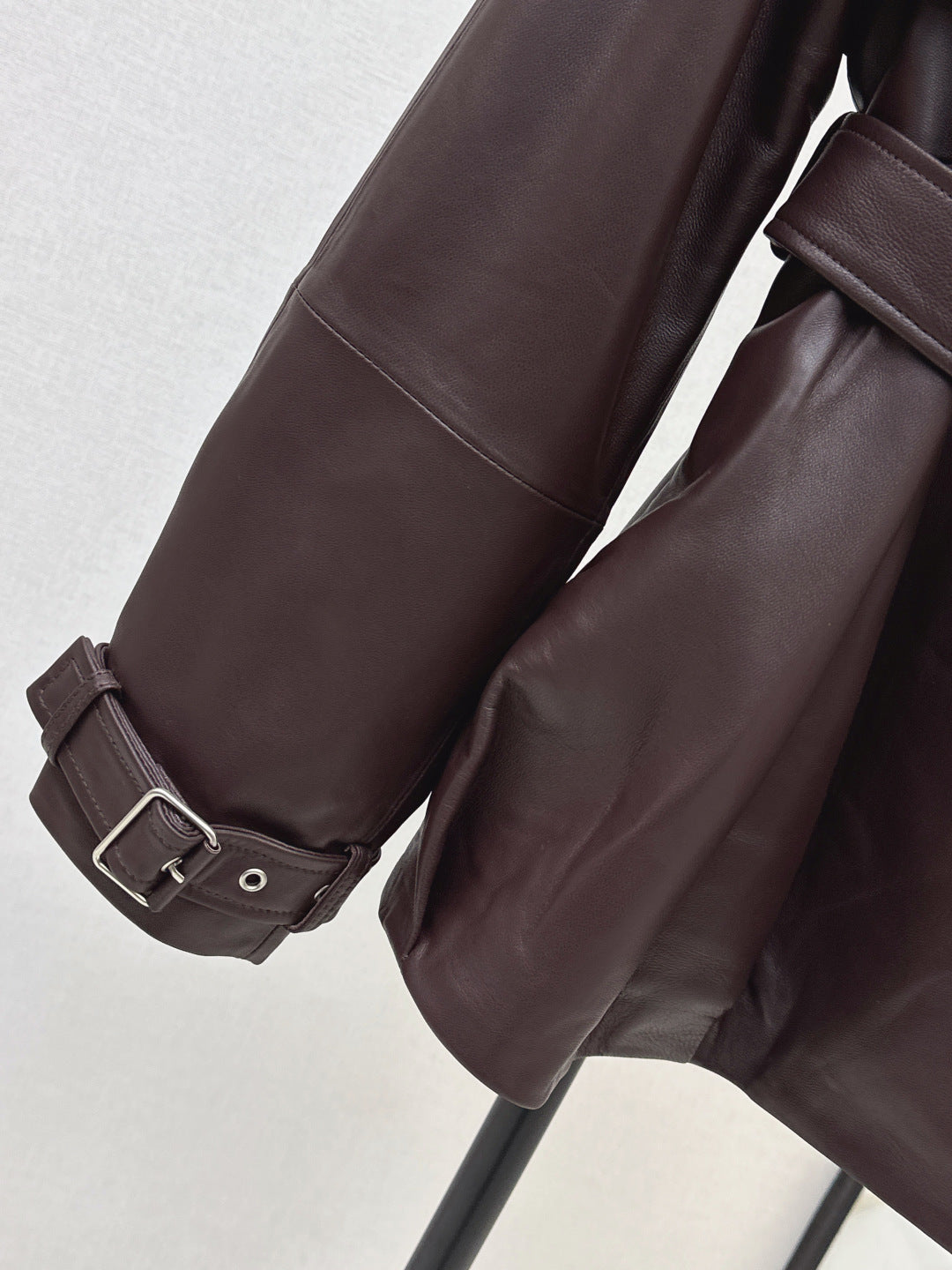 Loe 25fw leather jacket