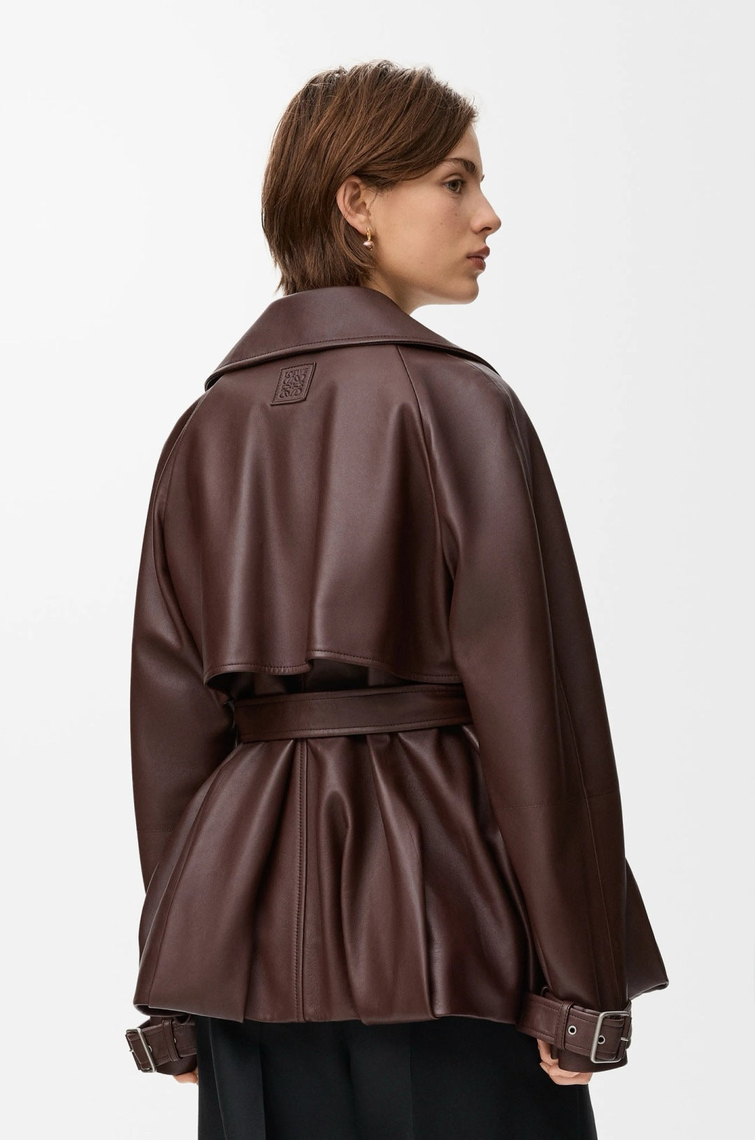 Loe 25fw leather jacket