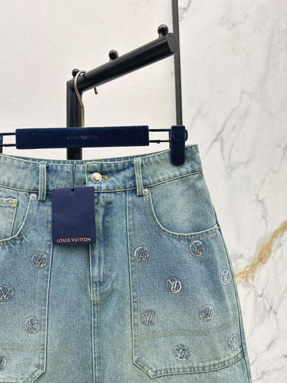 Loui 25fw denim skirt