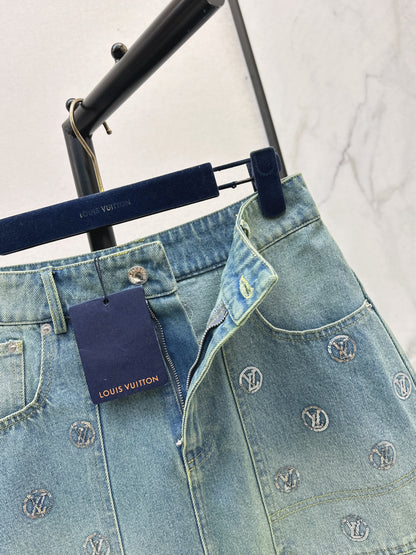 Loui 25fw denim skirt