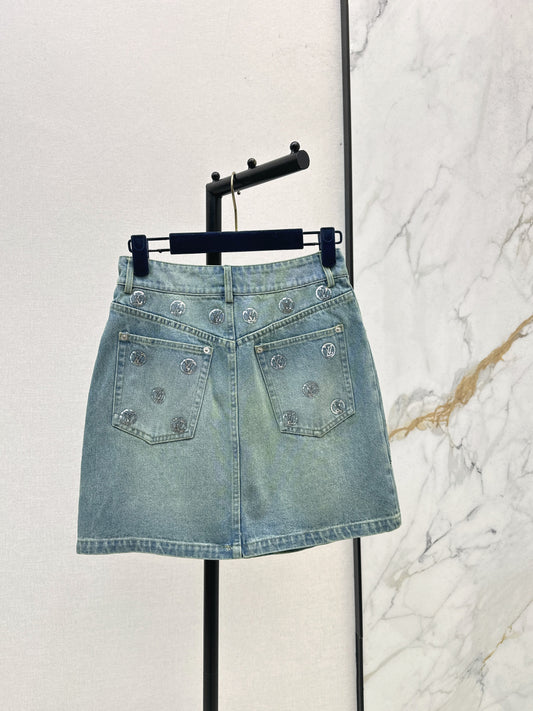 Loui 25fw denim skirt