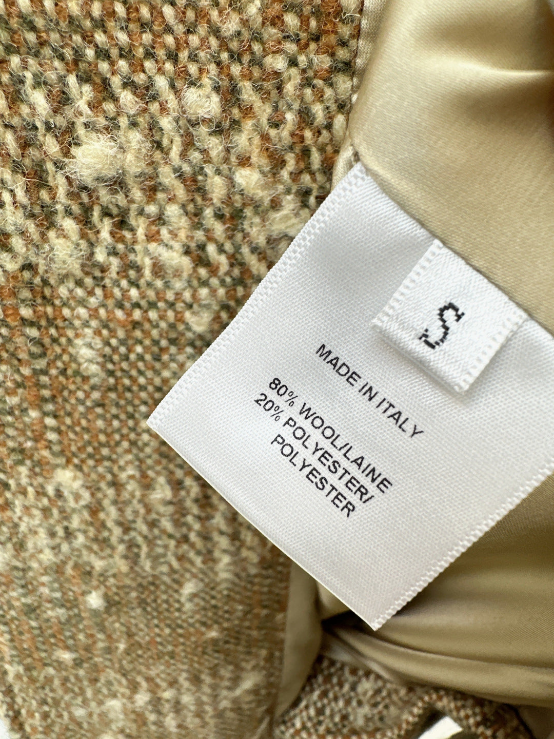 Loro 25fw plaid jacket