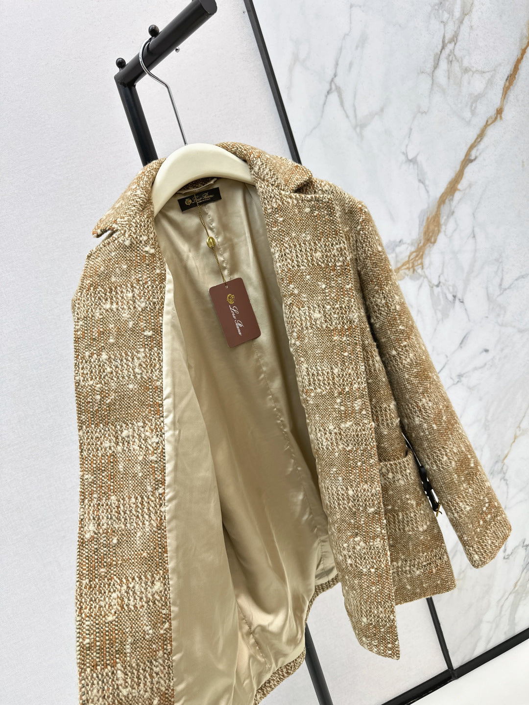 Loro 25fw plaid jacket