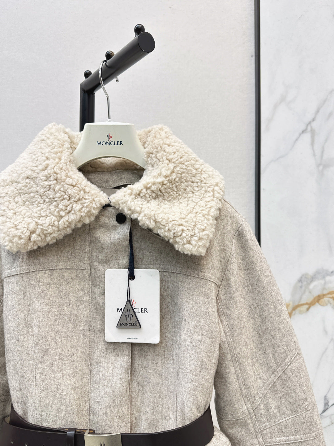 Monc 25fw hooded down jacket