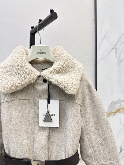 Monc 25fw hooded down jacket