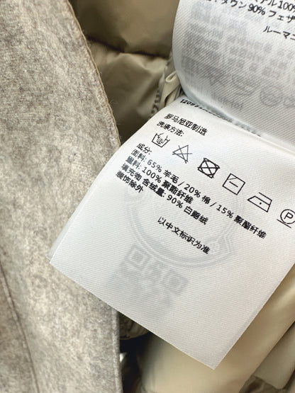 Monc 25fw hooded down jacket