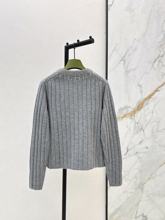 Guc 25fw british style cardigan