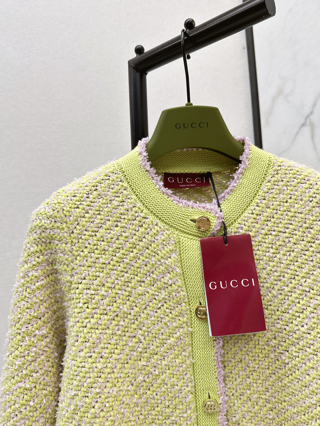 Guc 25fw vintage cardigan