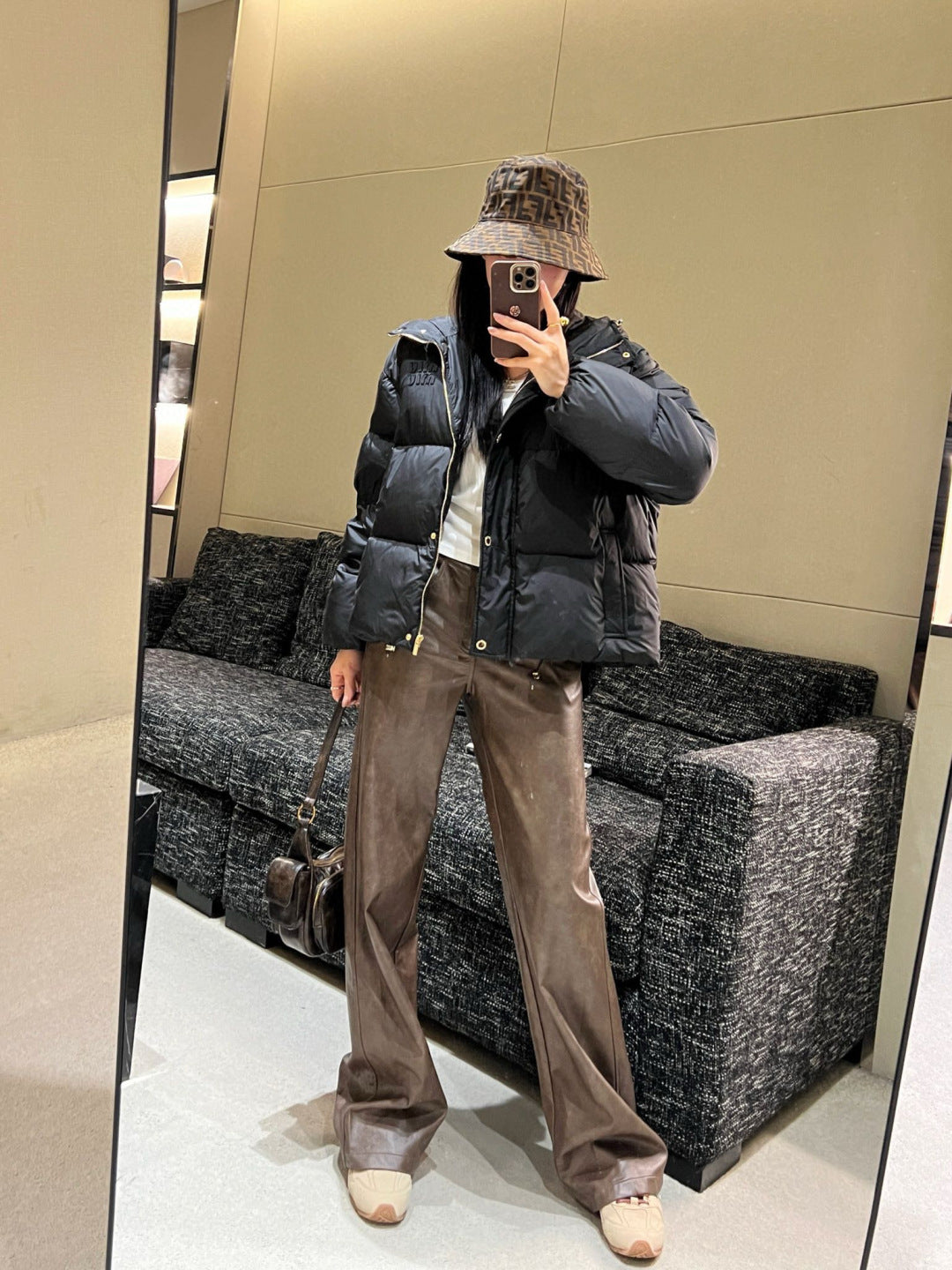 Miu 25fw down jacket