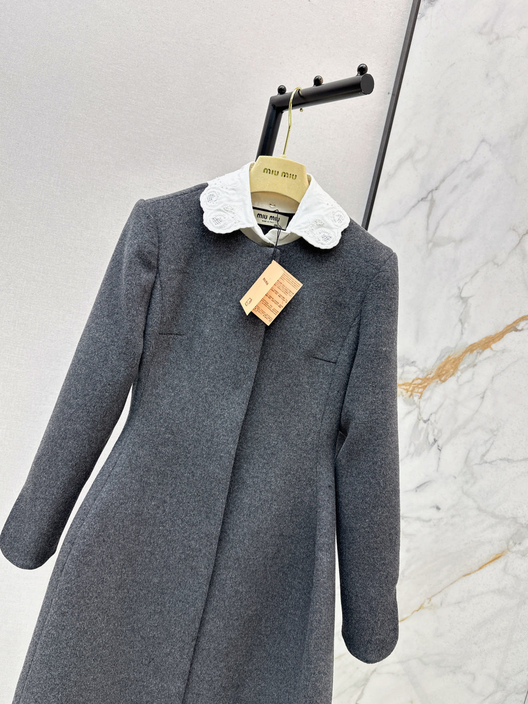Miu 25fw woolen dress