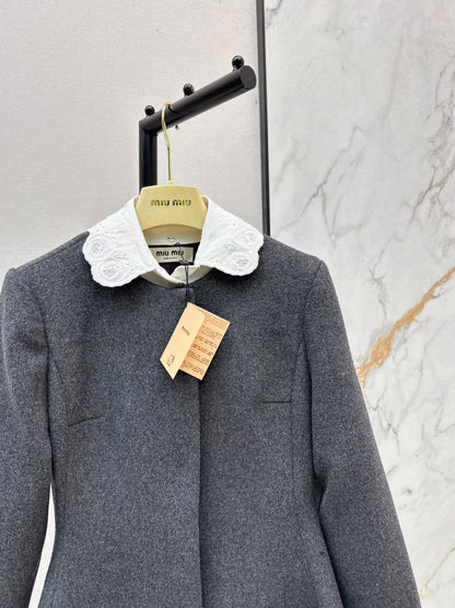 Miu 25fw woolen dress