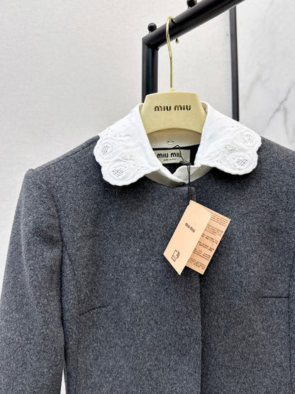 Miu 25fw woolen dress