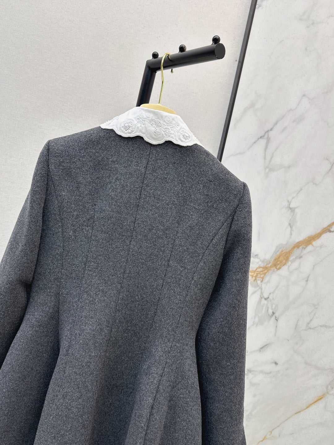 Miu 25fw woolen dress