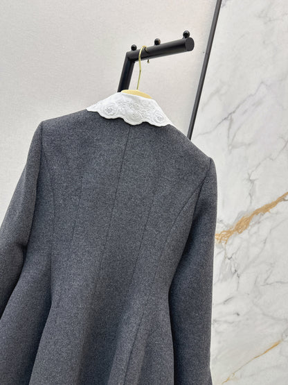 Miu 25fw woolen dress