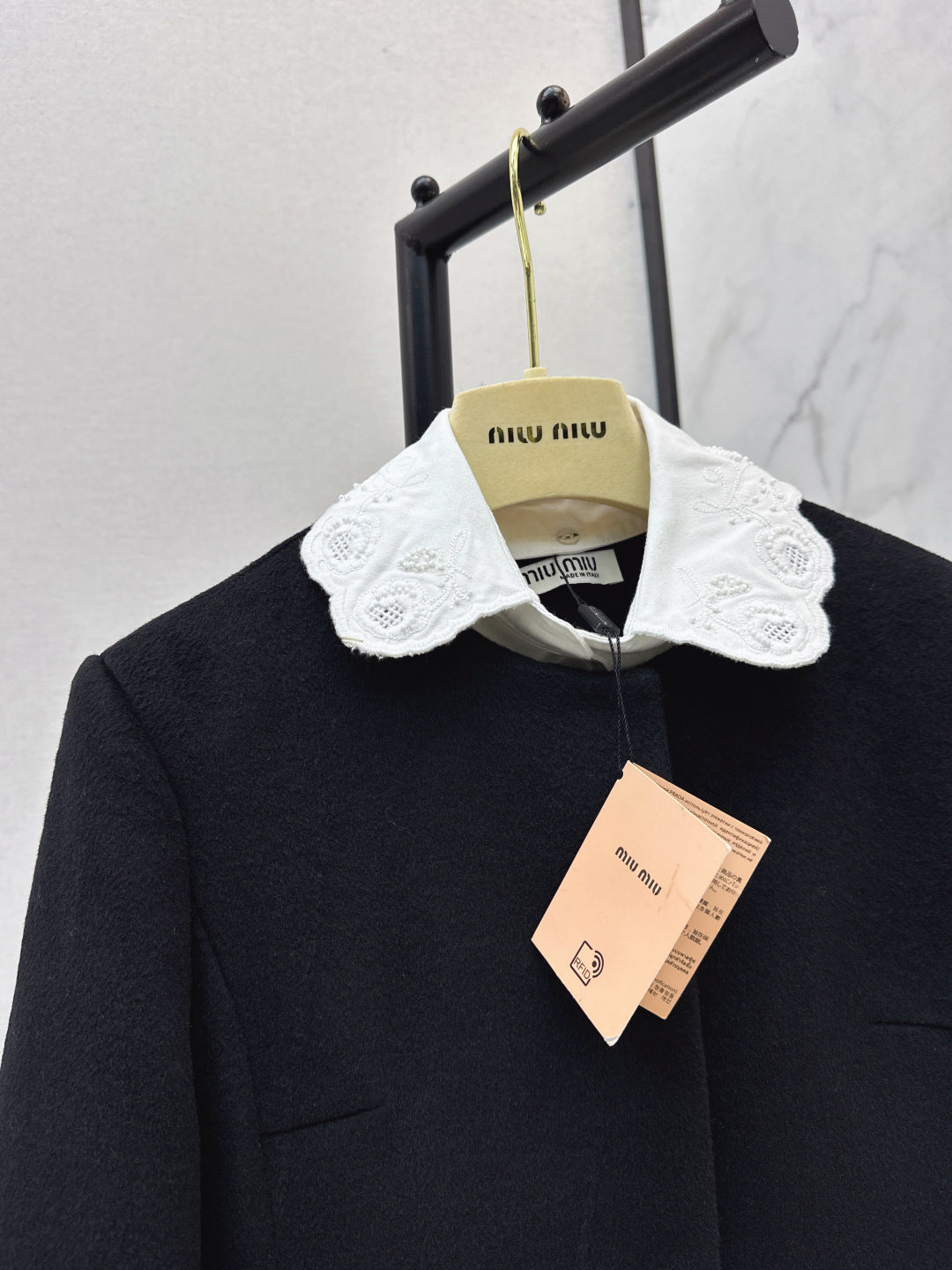 Miu 25fw woolen dress