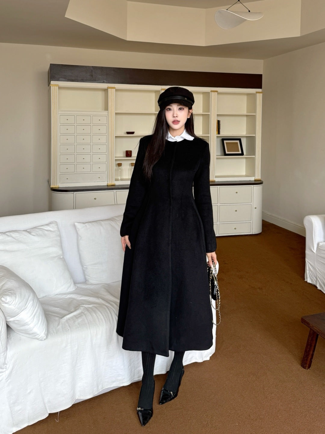 Miu 25fw woolen dress