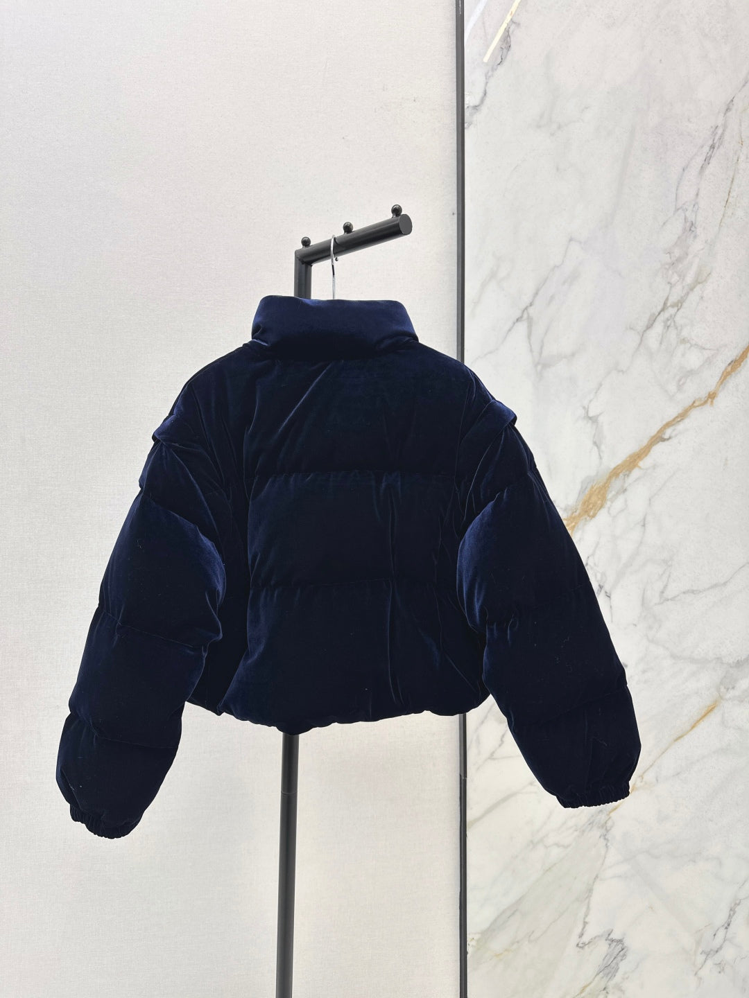 Pra 25fw velvet detachable down jacket