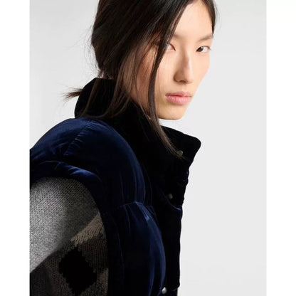 Pra 25fw velvet detachable down jacket