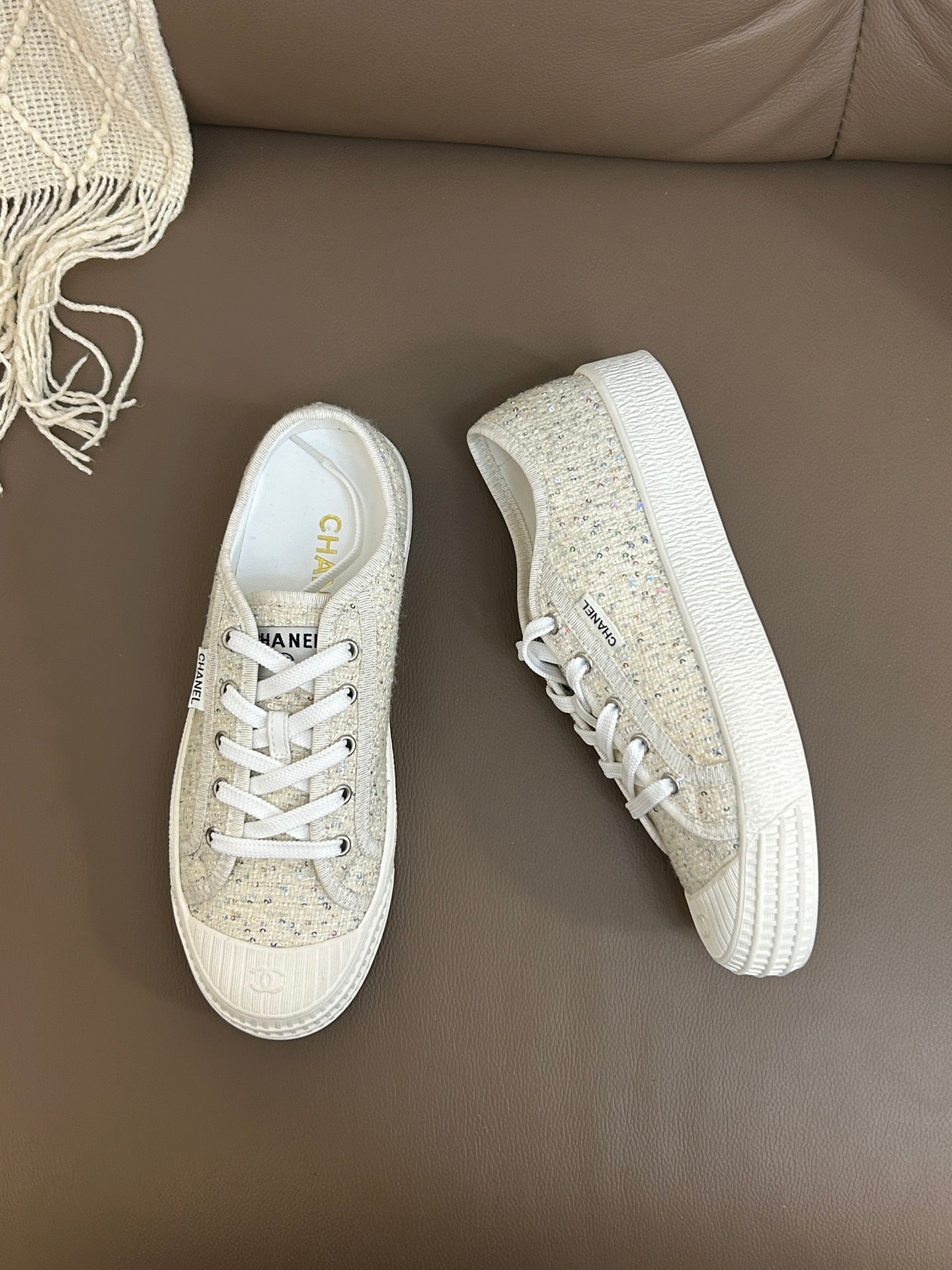 Chan 25fw causal canvas sneakers