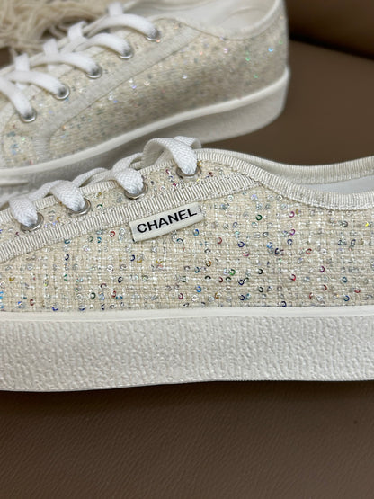 Chan 25fw causal canvas sneakers