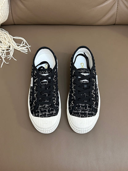 Chan 25fw causal canvas sneakers