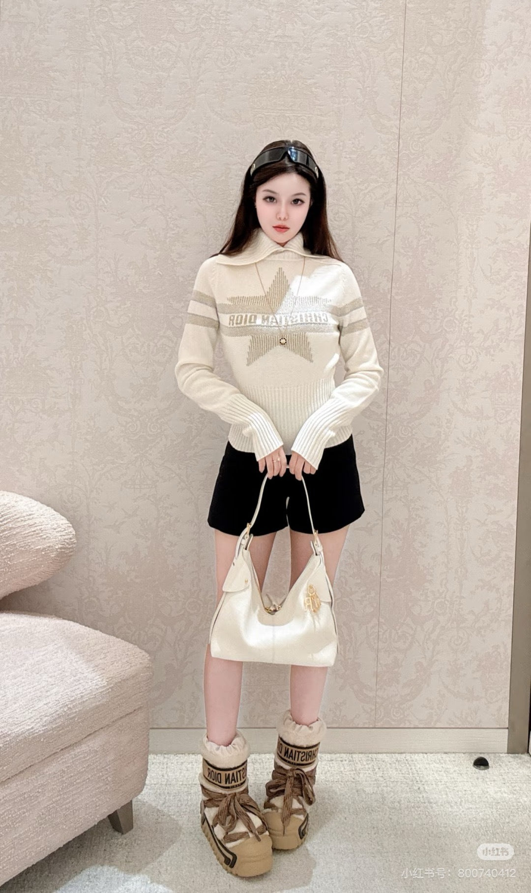 CD 25fw wool sweater