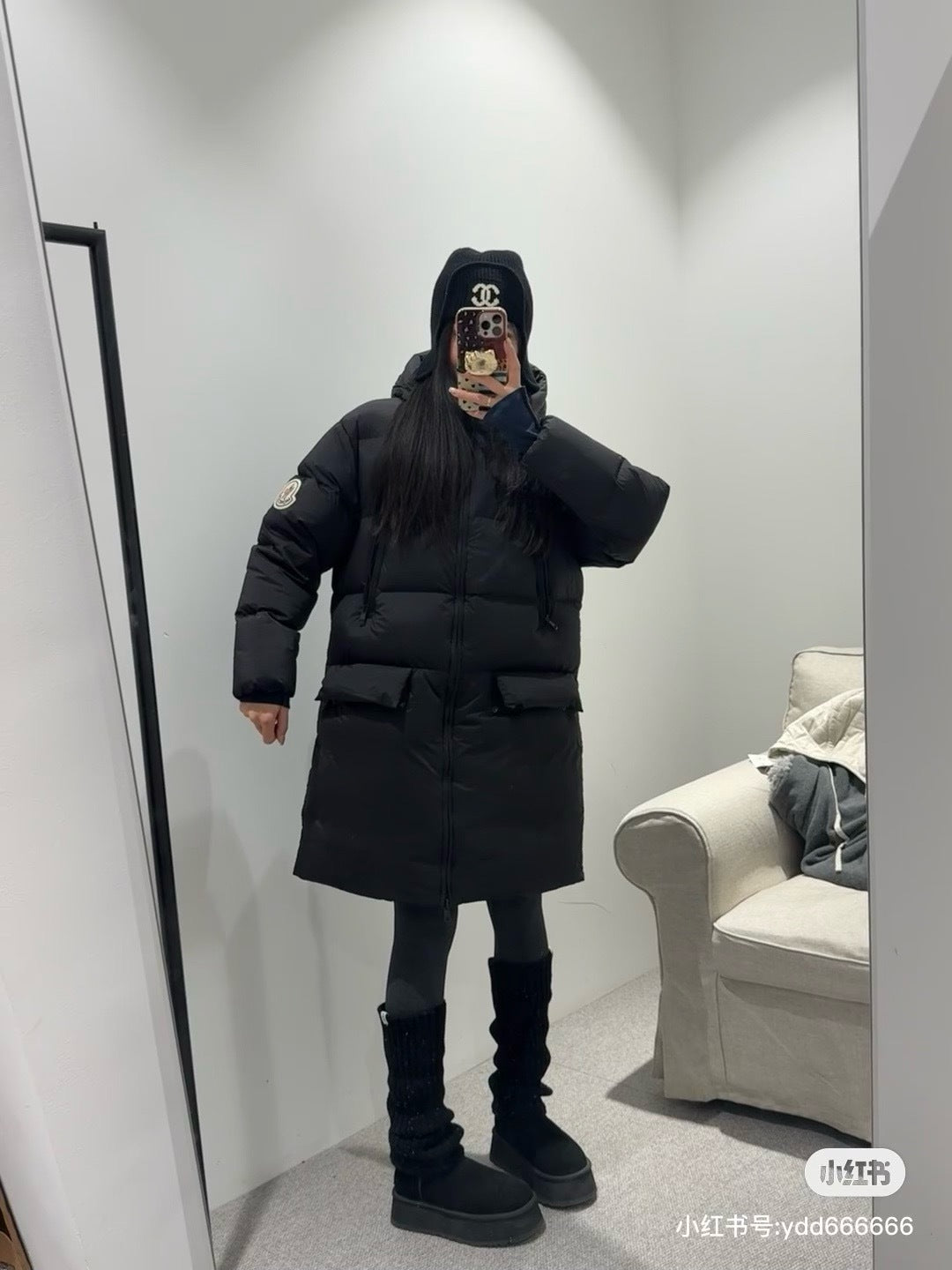 Monc 25fw down jacket