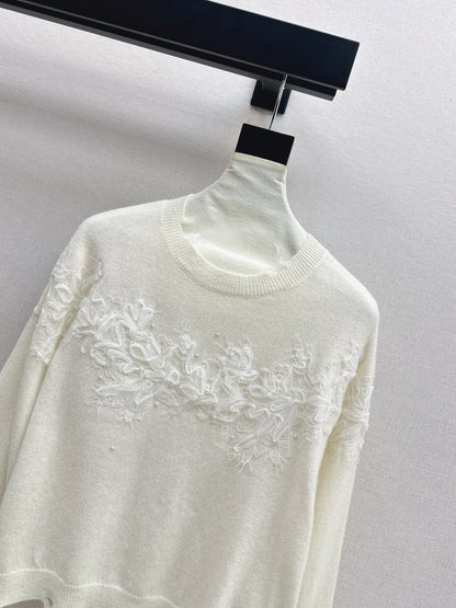 Es 25fw embroidery sweater