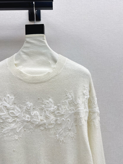 Es 25fw embroidery sweater