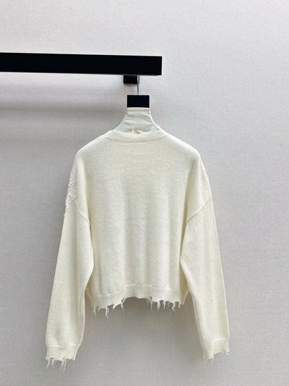 Es 25fw embroidery sweater