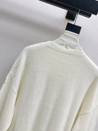 Es 25fw embroidery sweater