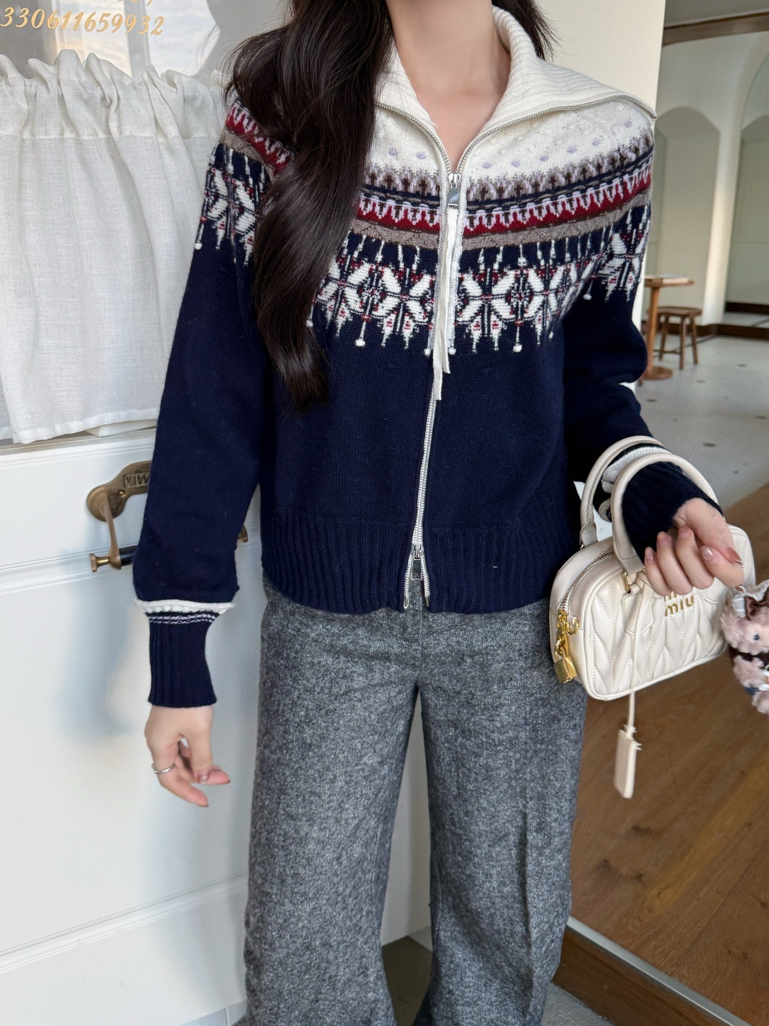 Loro 25fw knit cardigan