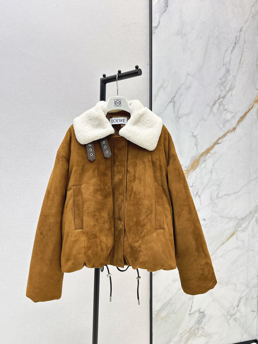 Loe 25fw suede jacket