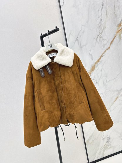 Loe 25fw suede jacket