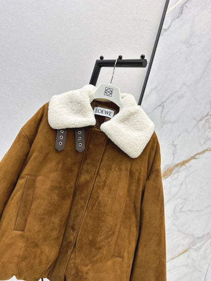 Loe 25fw suede jacket