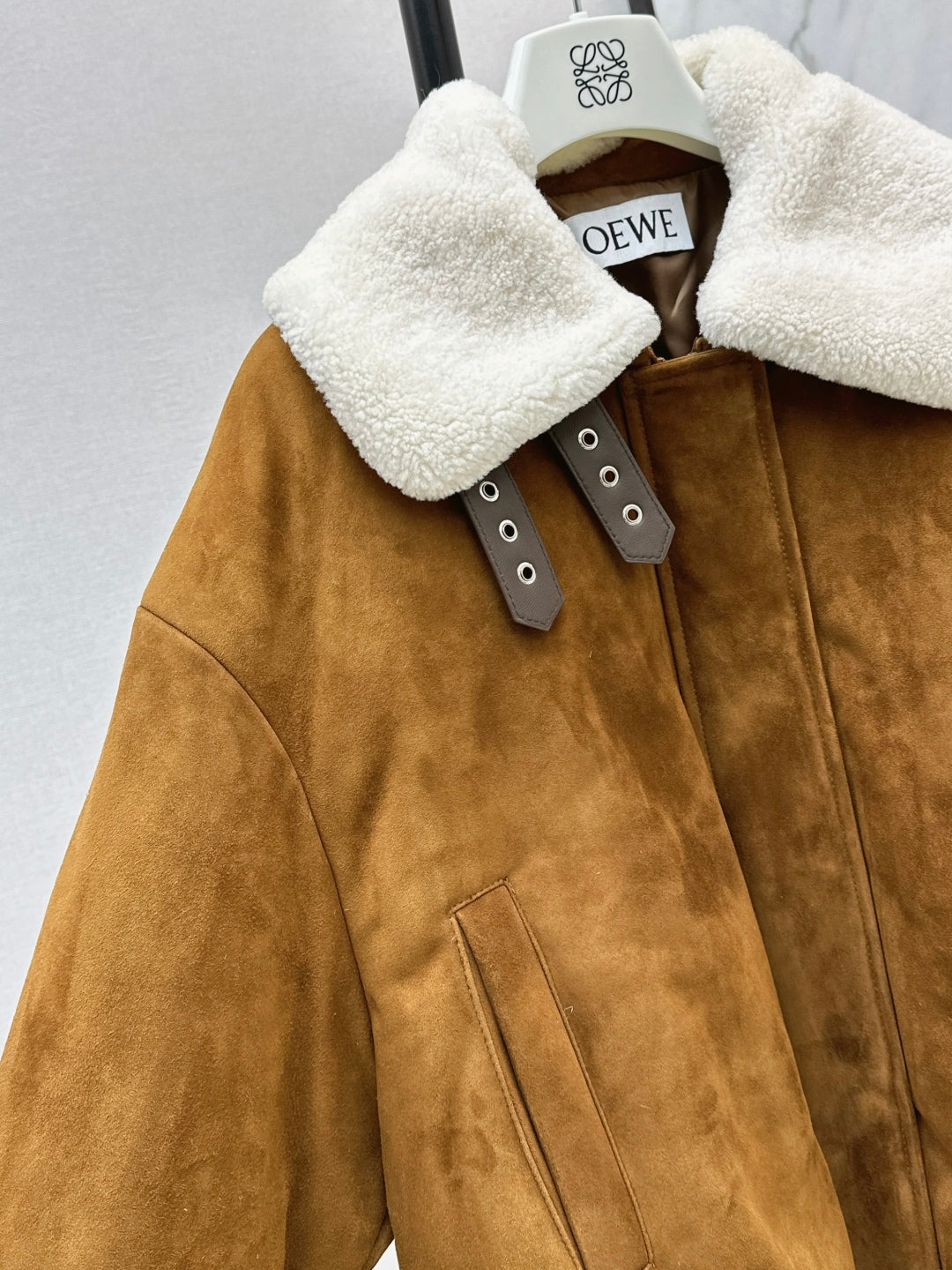 Loe 25fw suede jacket
