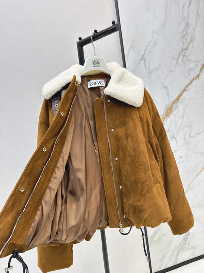 Loe 25fw suede jacket