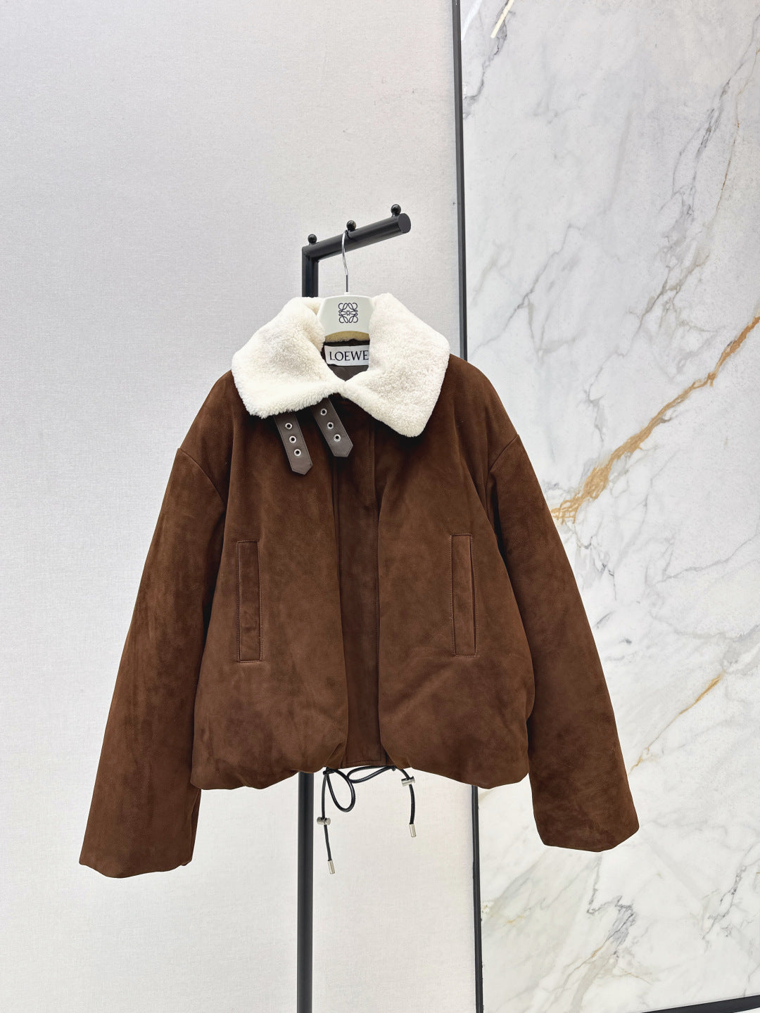Loe 25fw suede jacket