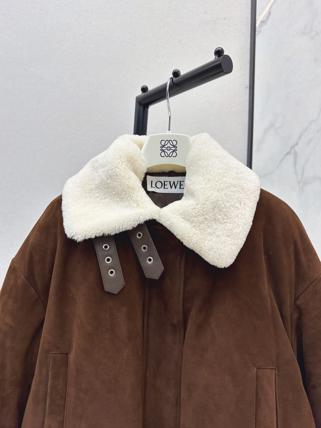 Loe 25fw suede jacket