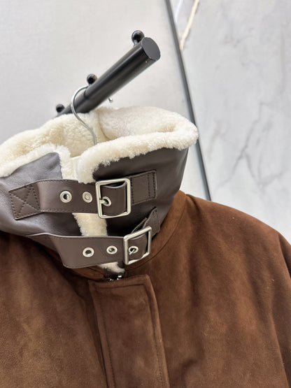 Loe 25fw suede jacket