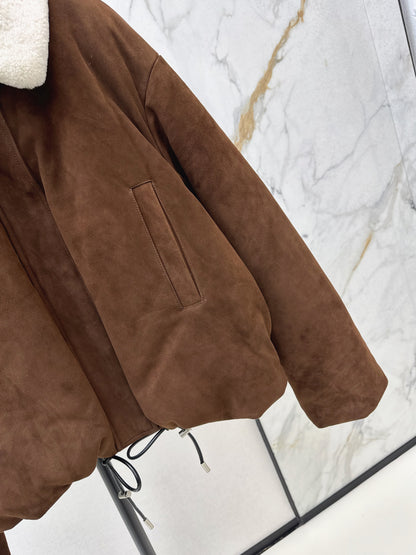 Loe 25fw suede jacket