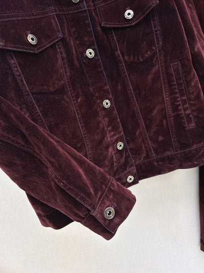 Miu 25fw velvet jacket