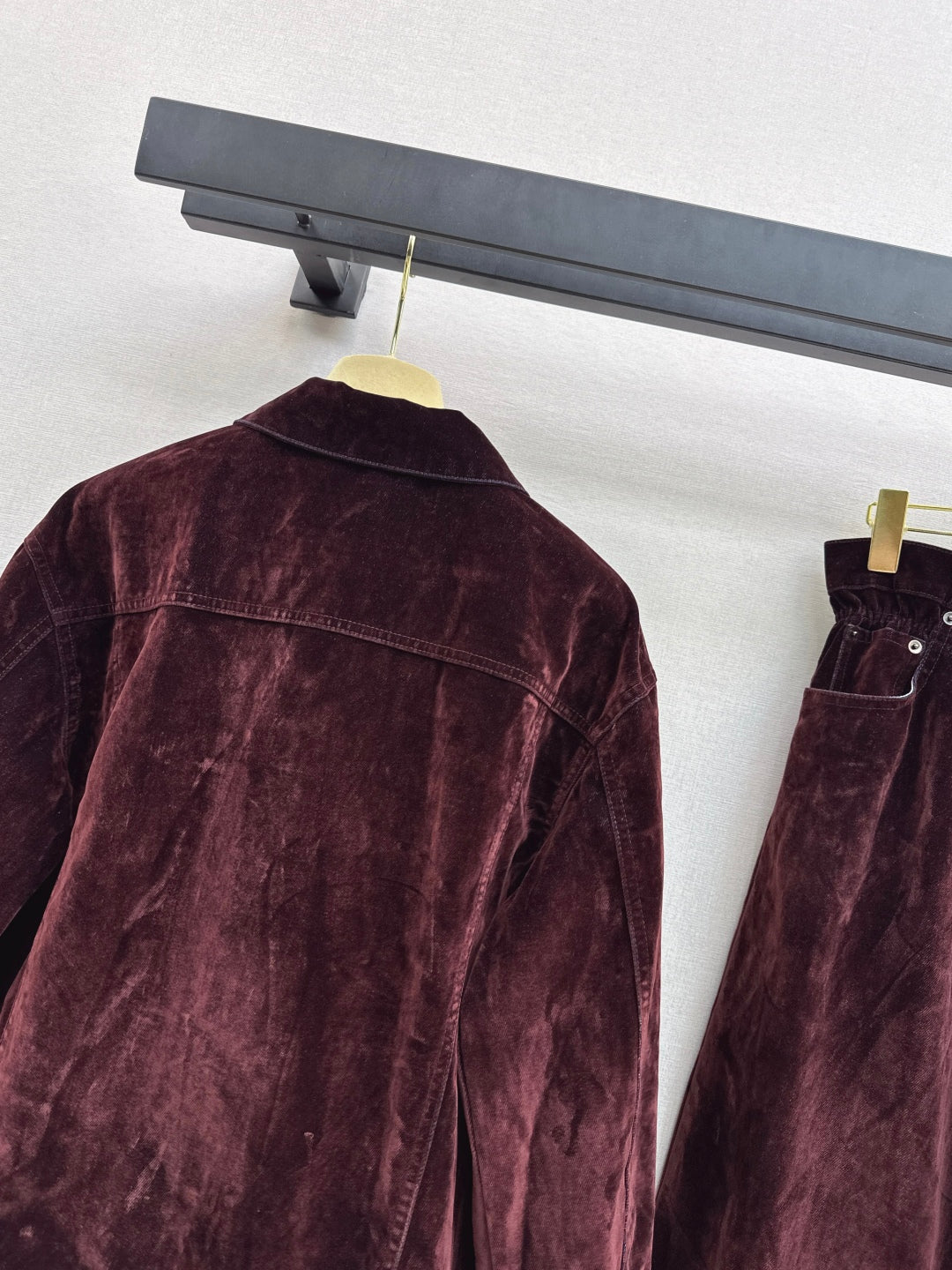 Miu 25fw velvet jacket