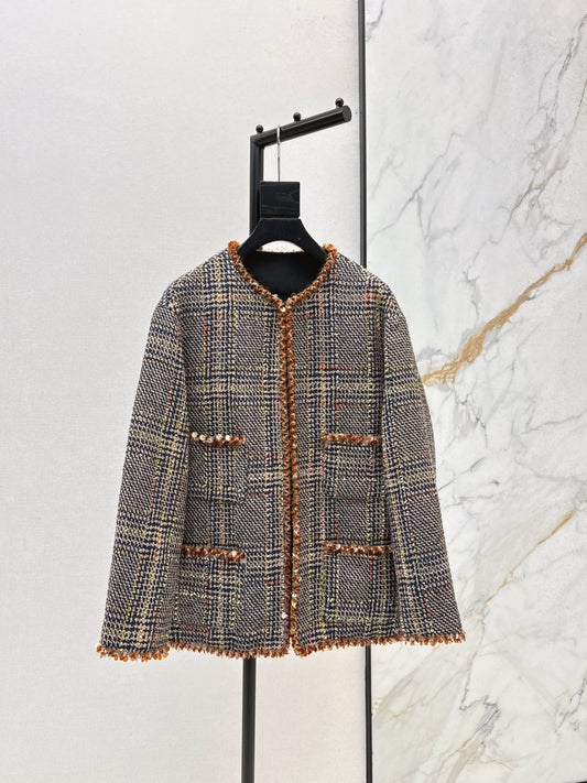 Chan 25fw houndstooth jacket