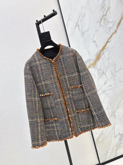 Chan 25fw houndstooth jacket
