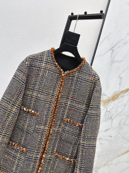 Chan 25fw houndstooth jacket