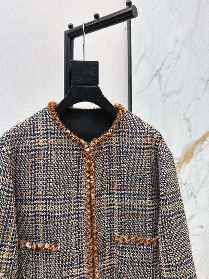 Chan 25fw houndstooth jacket