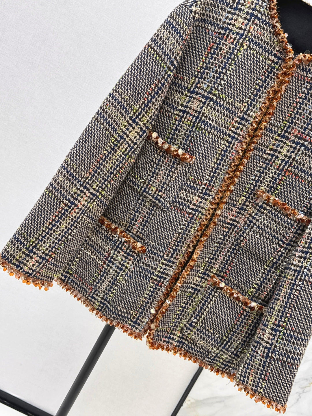 Chan 25fw houndstooth jacket