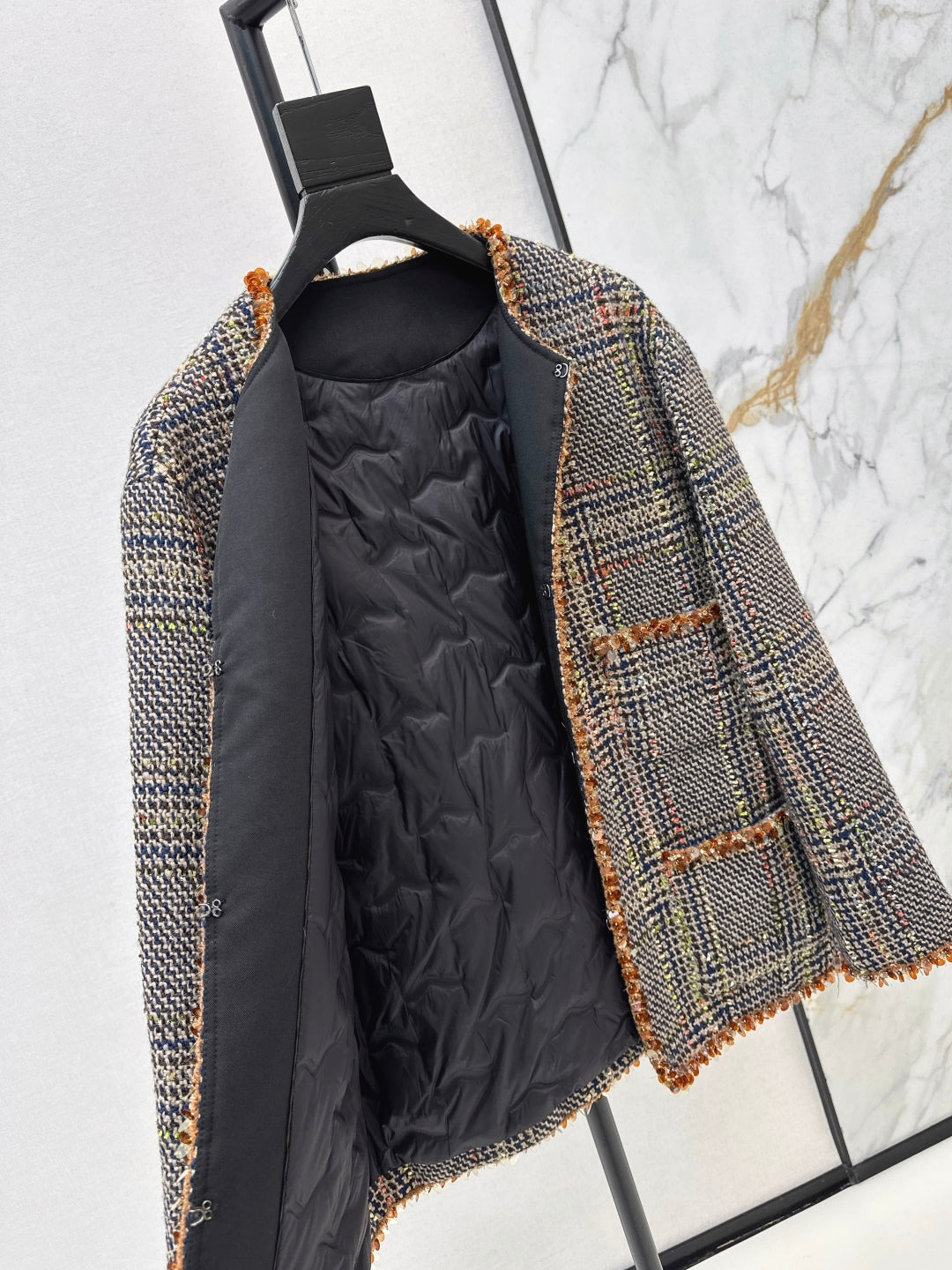 Chan 25fw houndstooth jacket