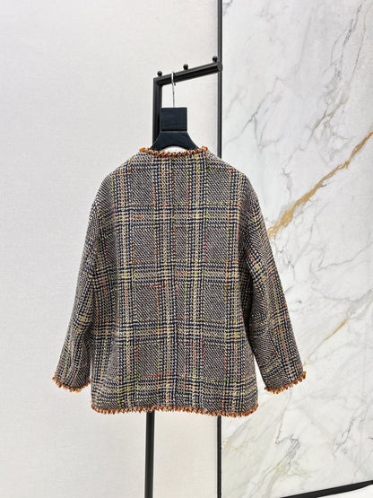 Chan 25fw houndstooth jacket